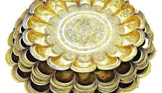 5 chiếc đĩa vàng hình cánh hoa: Bảo vật cung đình thời nhà Lý