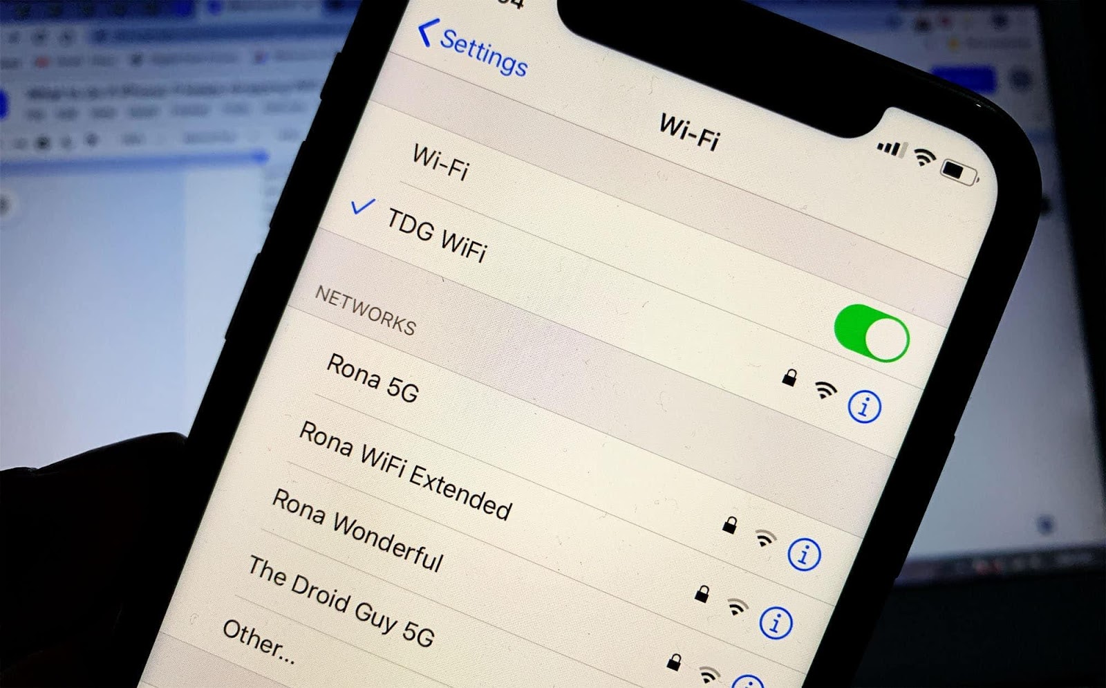 Tính năng Wi-Fi bị vô hiệu hóa trên iOS