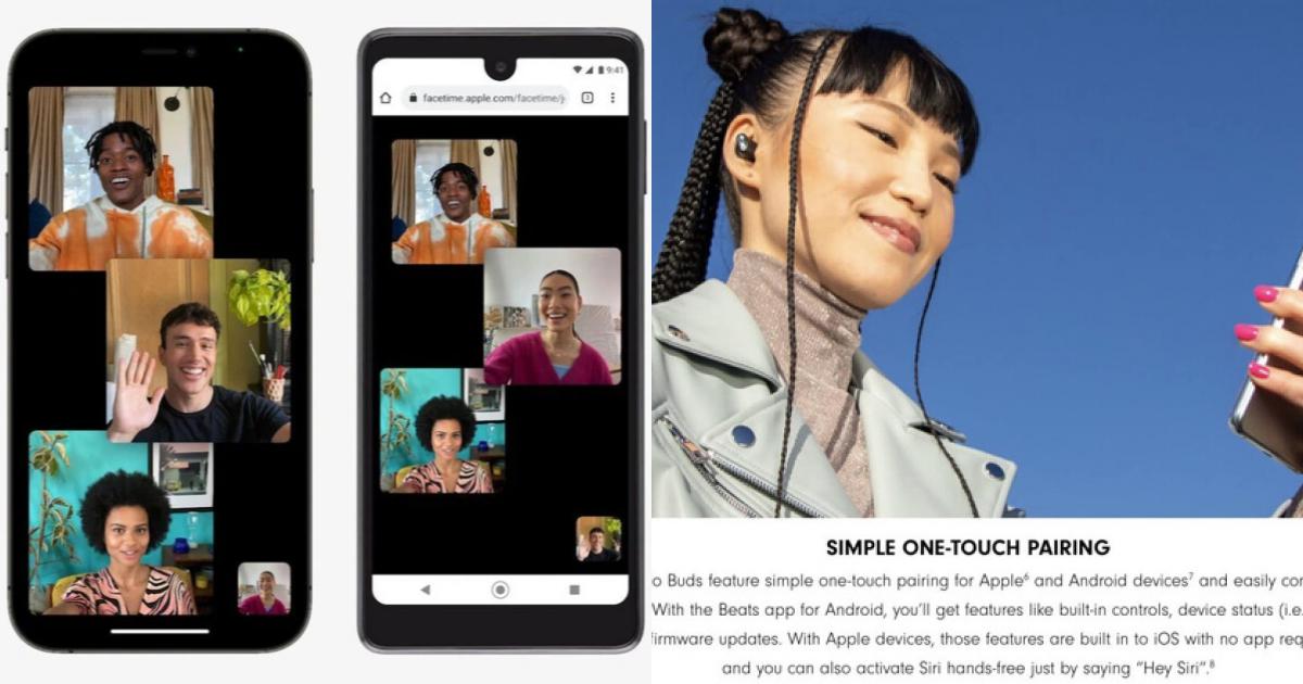 Apple sử dụng Samsung Galaxy S21 để quảng cáo tai nghe mới của hãng